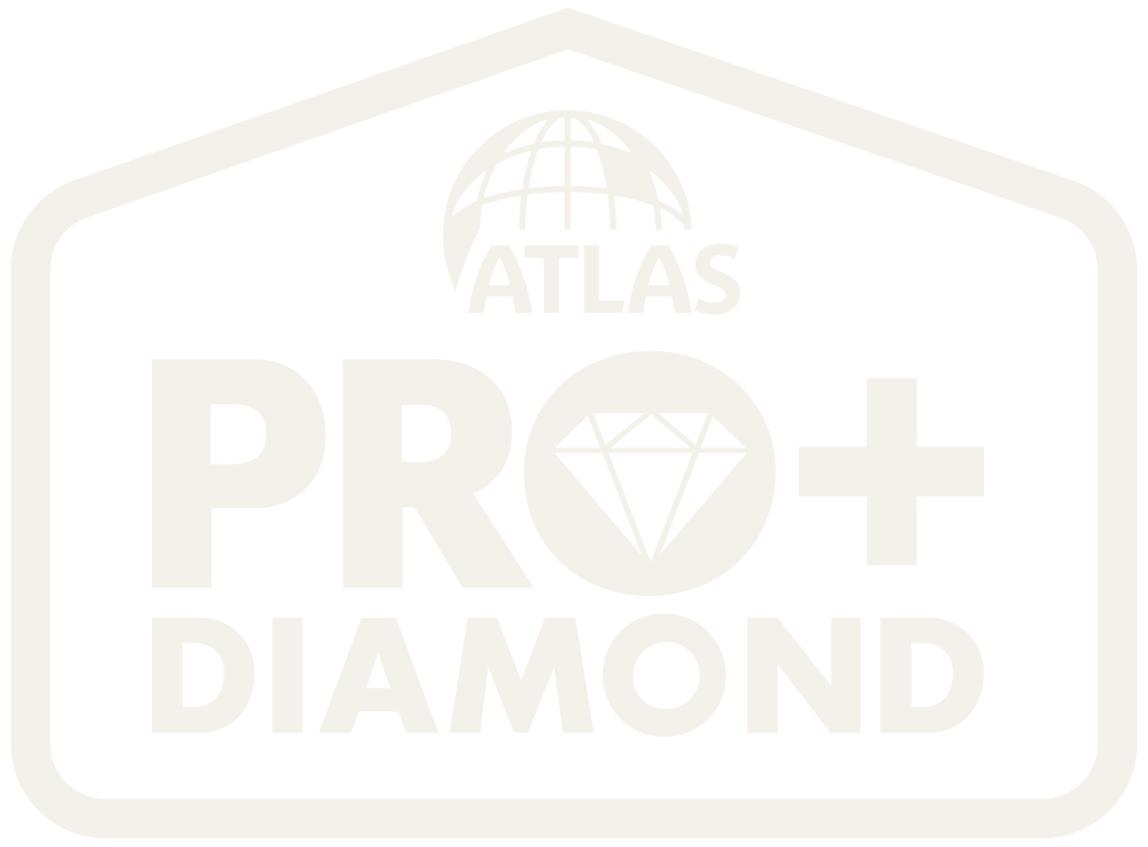 AtlasPRO+ Diamond Level Contractor badge